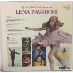 Zavaroni Lena :  If My Friends Could See Me Now  1975 70L PHILIPS tuotelaji: KLP