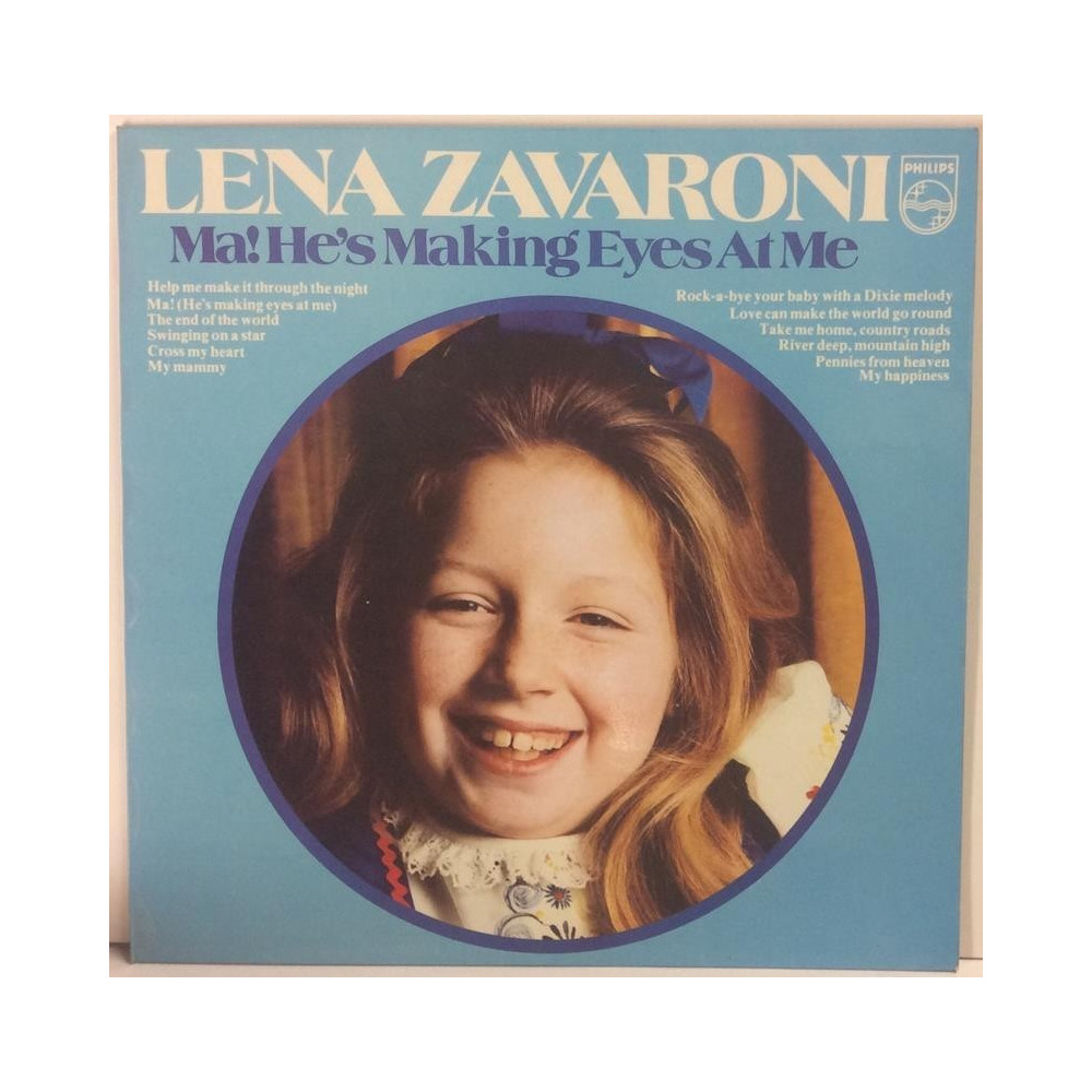 Zavaroni Lena :  Ma! He's Making Eyes At Me  1974 70L PHILIPS tuotelaji: KLP