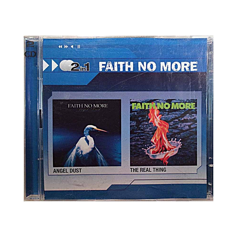 Faith No More: Angel Dust / The Real Thing 2CD kansivihko EX CD:n kunto EX Käytetty CD