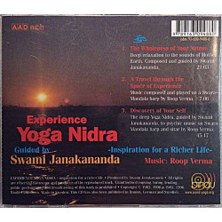 Swami Janakananda 1996 CD001 Experience Yoga Nidra Used CD
