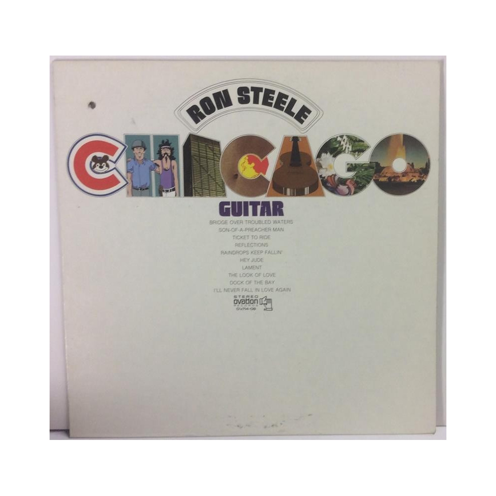 Steele Ron :  Chicago Guitar  1969 60L OVATION tuotelaji: KLP