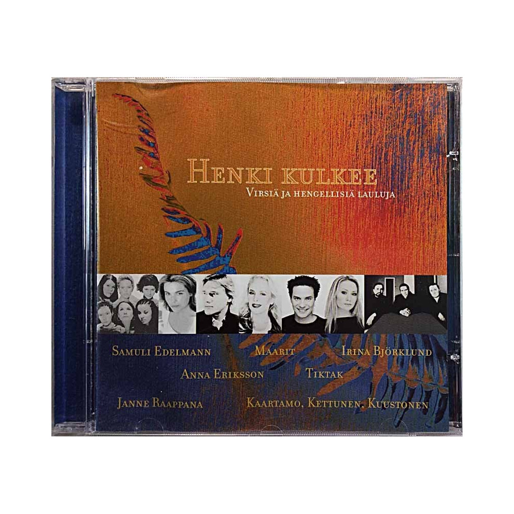 Edelmann, Maarit, Tiktak ym.: Henki kulkee kansivihko VG CD:n kunto EX Käytetty CD