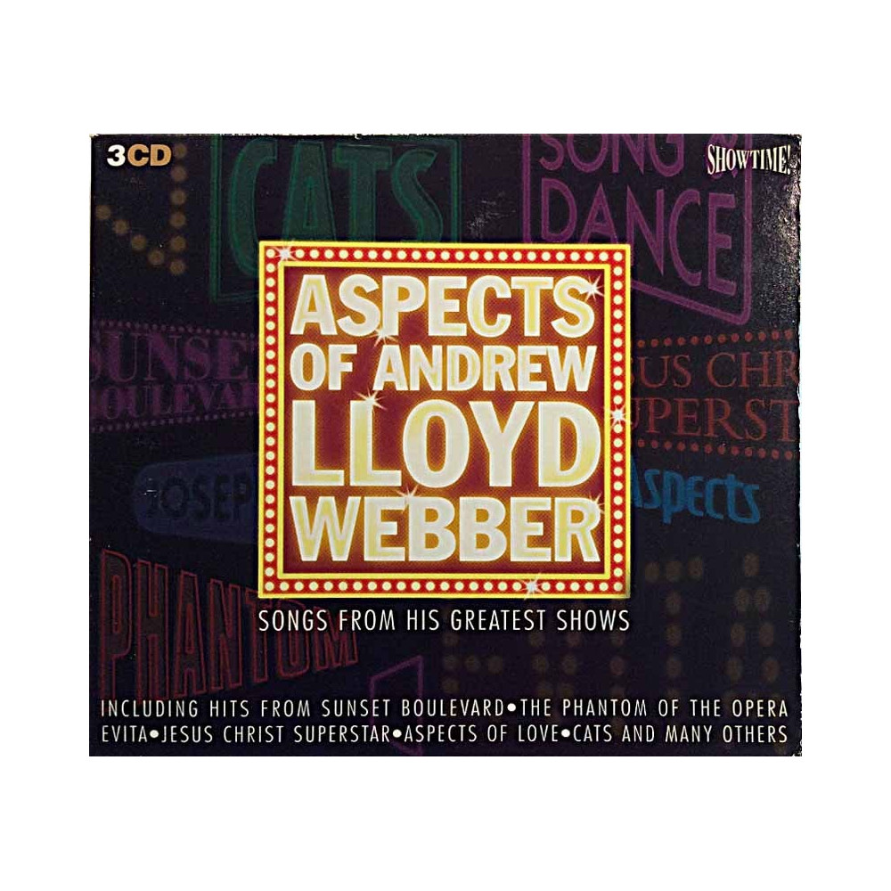 Various Artists 1996 SHOW BX 001 Aspects of Andrew Lloyd Webber 3CD Used CD