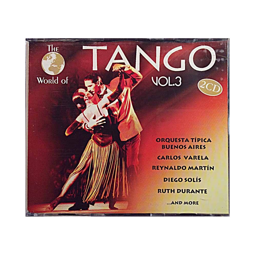Various Artists 1998 ZYX 11142-2 Tango vol.3 2CD CD Begagnat