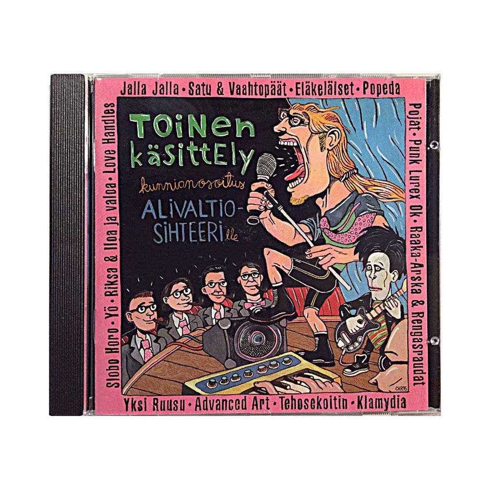 Eri Esittäjiä: Toinen Käsittely - Kunnianosoitus Alivaltiosihteerille kansivihko EX CD:n kunto EX Käytetty CD