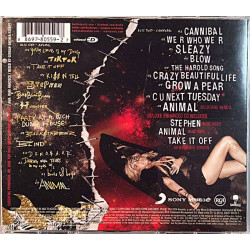 Kesha 2010 88697 80559 2 Animal + Cannibal  deluxe edition 2CD Used CD