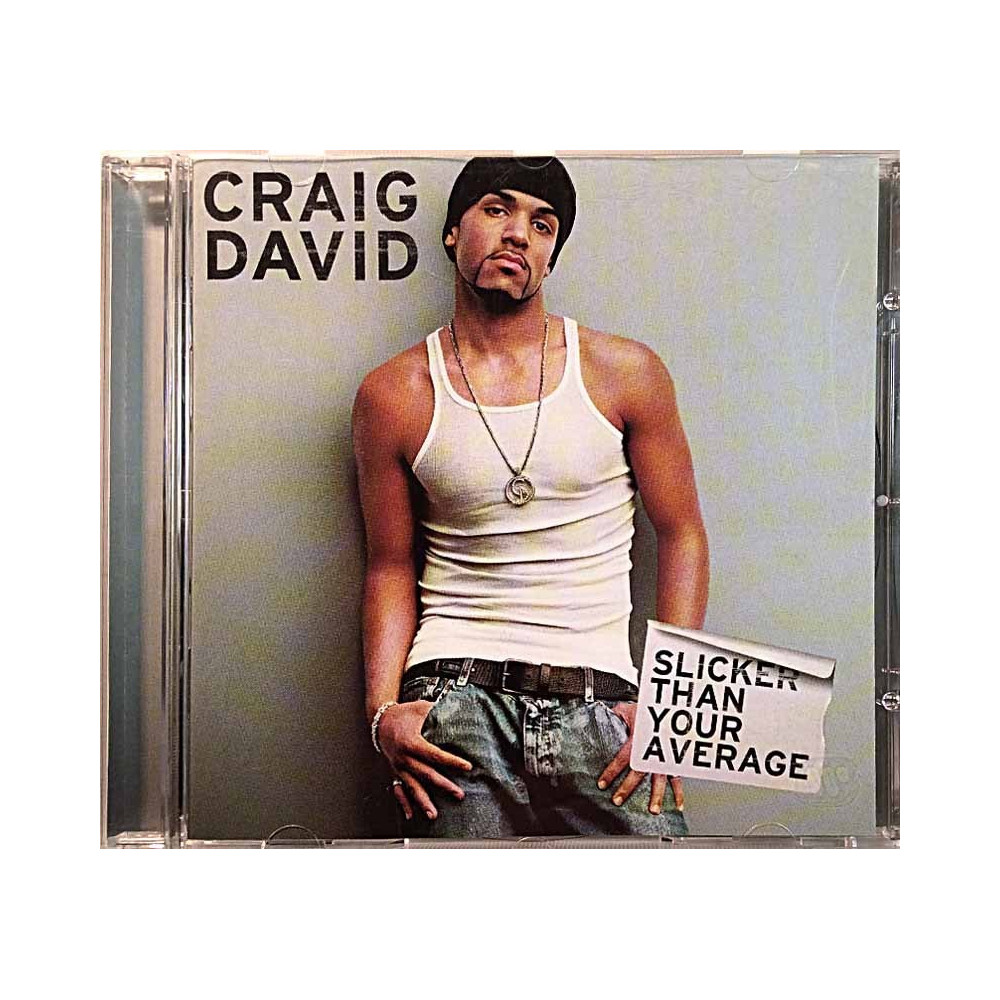 Craig David: Slicker Than Your Average  kansi EX levy EX Käytetty CD