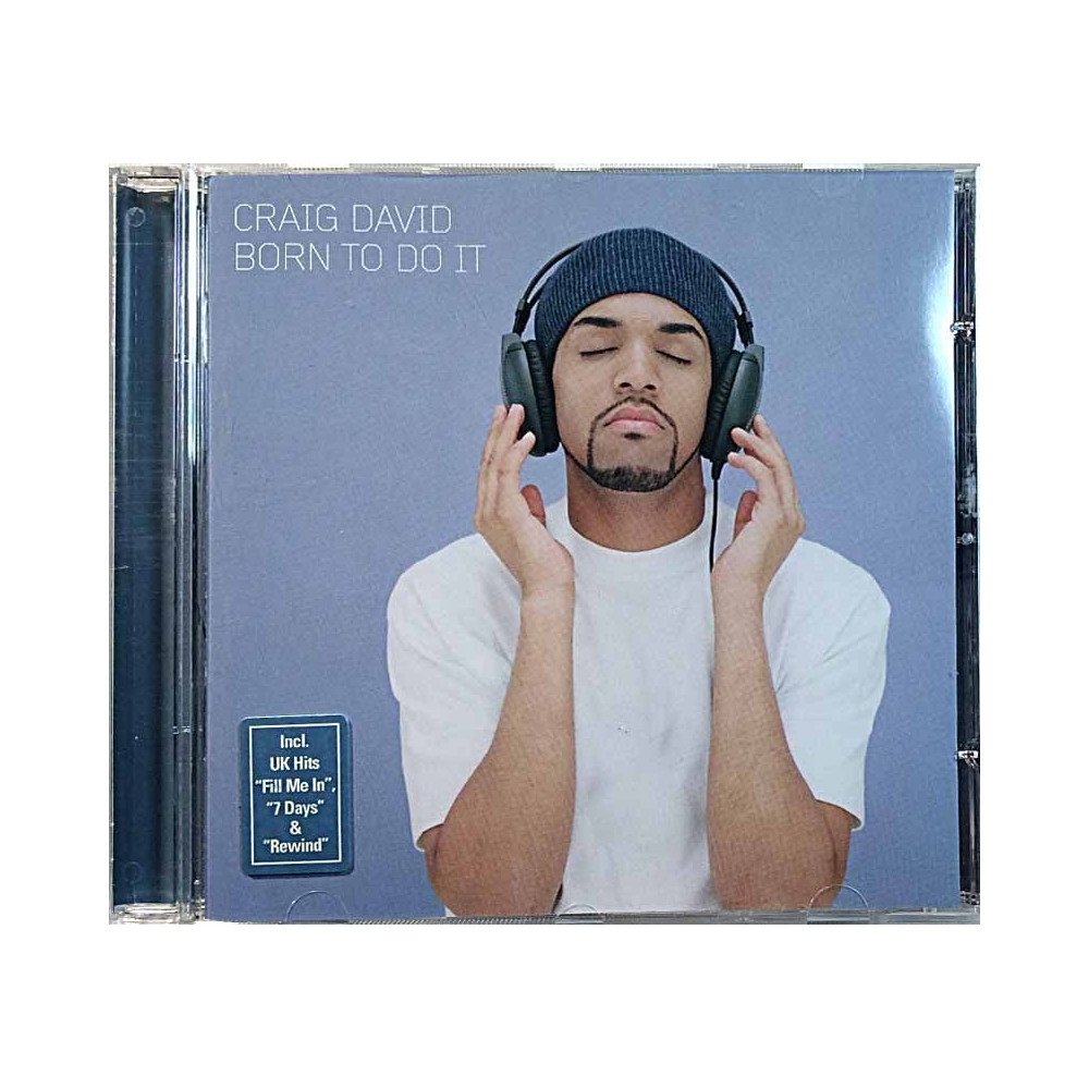 Craig David 2000 0107402WST Born To Do It Used CD
