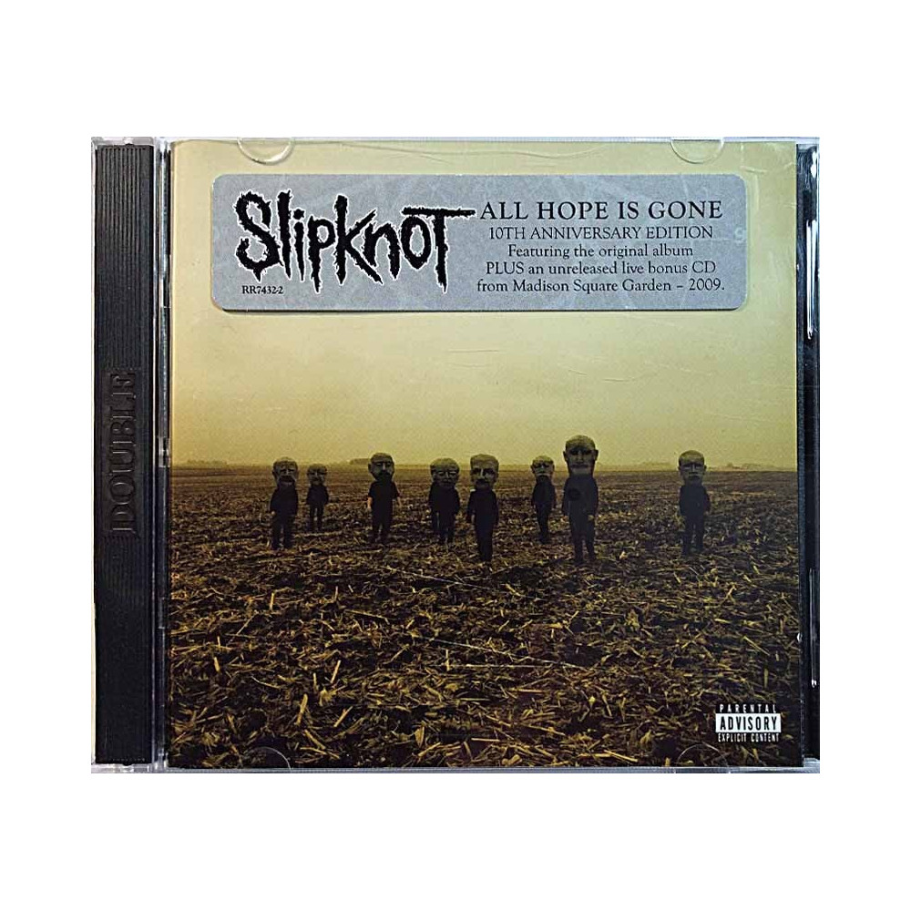 Slipknot 2018 RR7432-2 All Hope Is Gone 2CD CD Begagnat