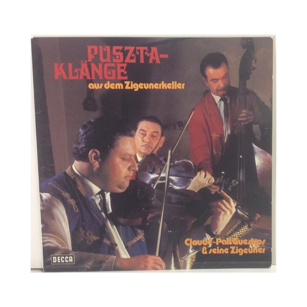 Claude-Pali und seine Zigeuner :  Puszta-Klänge aus Zigeunerkeller  1964 60L DECCA tuotelaji: KLP