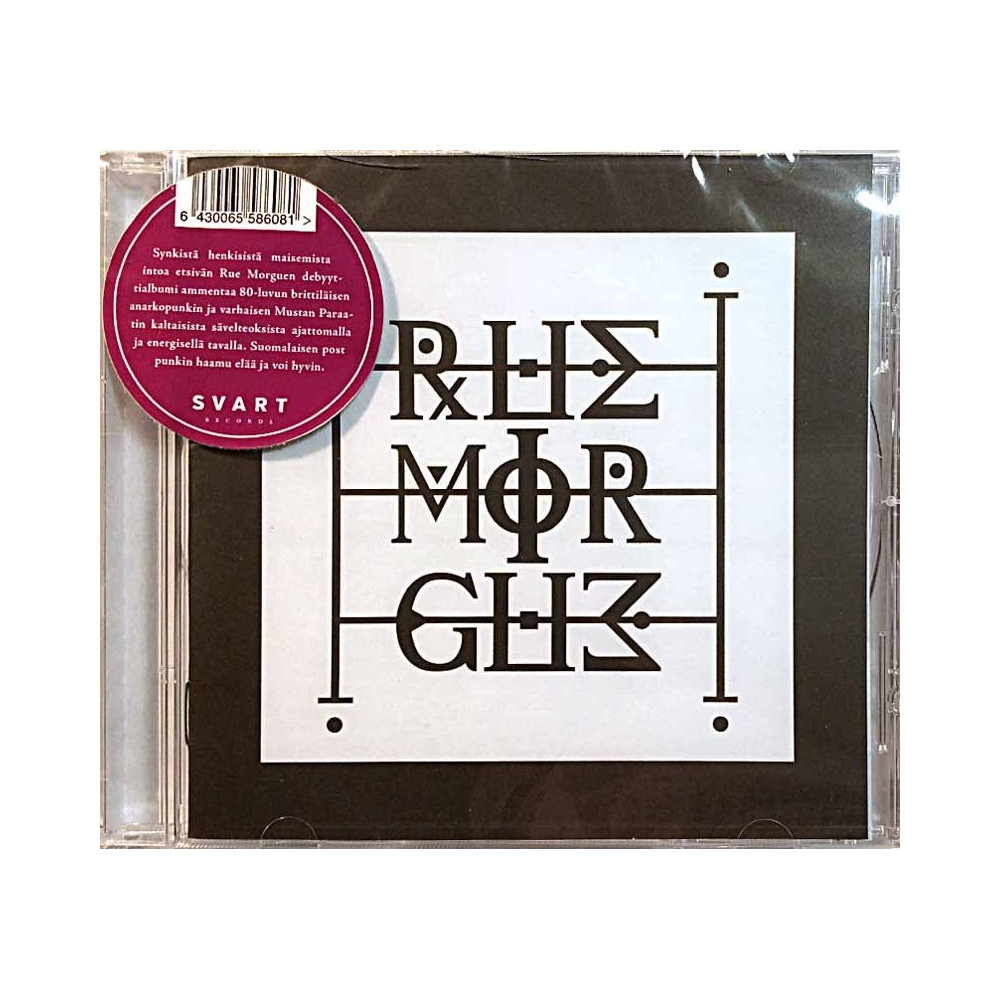 Rue Morgue 2018 SVART153CD Rue Morgue Used CD