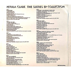 Clark Petula: The Sixties EP Collection 10CD  kansi EX levy EX Käytetty CD