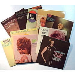 Clark Petula: The Sixties EP Collection 10CD  kansi EX levy EX Käytetty CD