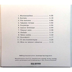 Eetu Floor: Ystävät cd promo albumi kansivihko EX CD:n kunto EX Käytetty CD