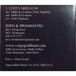 Volgorad 2014 IMCD-13 Lyöty mies cd-single Used CD