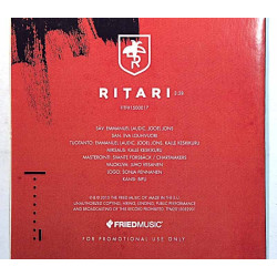 Ritarit 2015 TFM2015052901 Ritari cd-single promo CD Begagnat