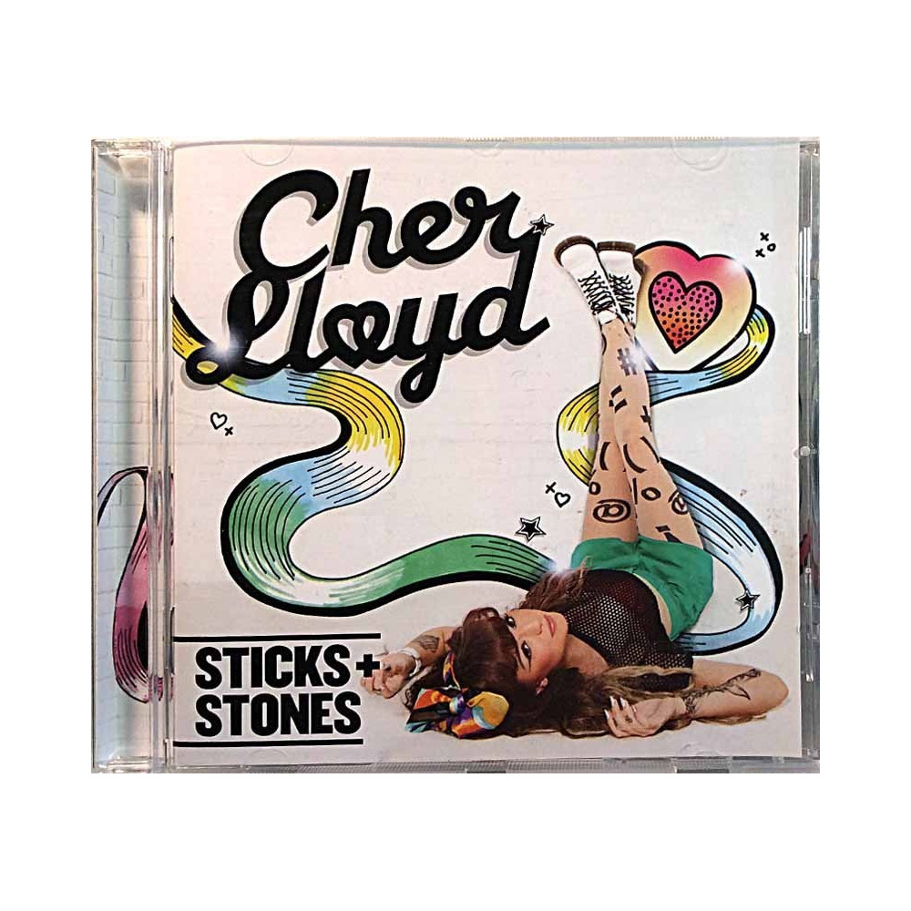 Lloyd Cher: Sticks + Stones kansivihko EX CD:n kunto EX Käytetty CD