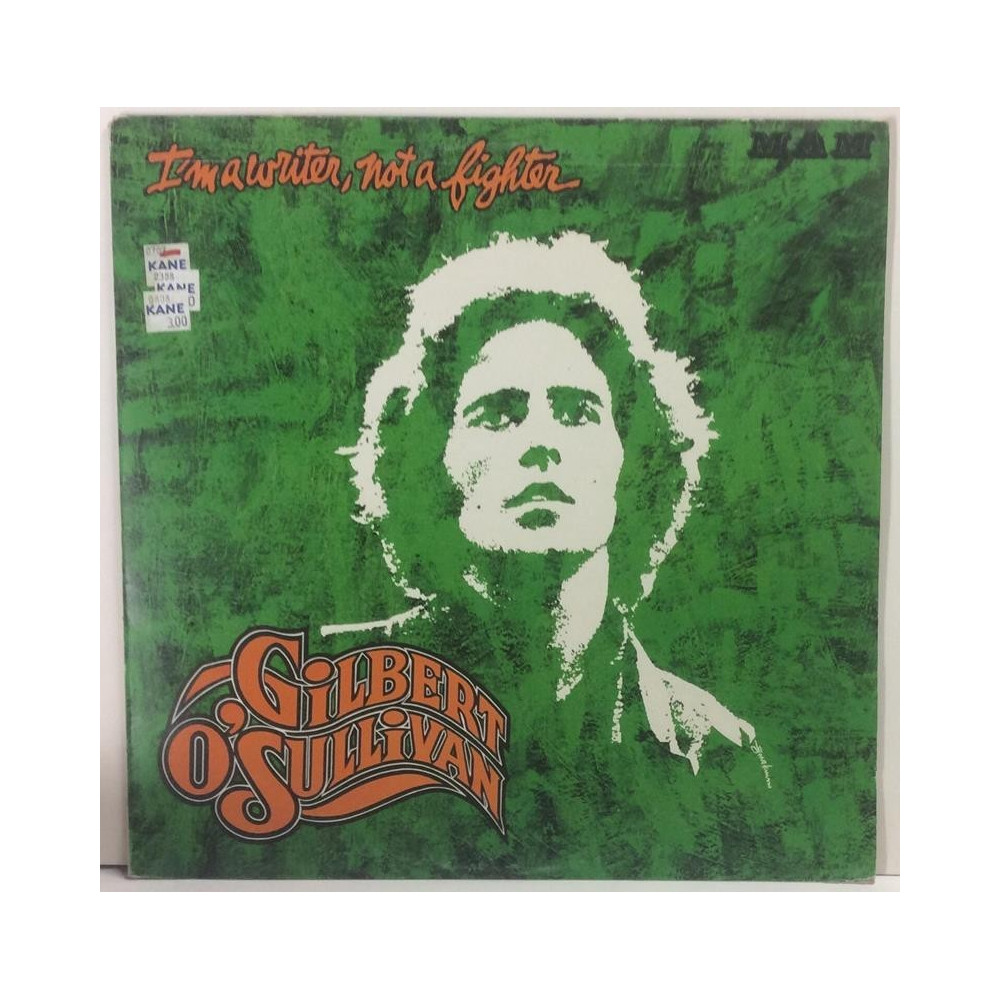 O’Sullivan Gilbert :  I’m a writer, not a fighter  1973 70L MAM  kansi  VG levy  EX
