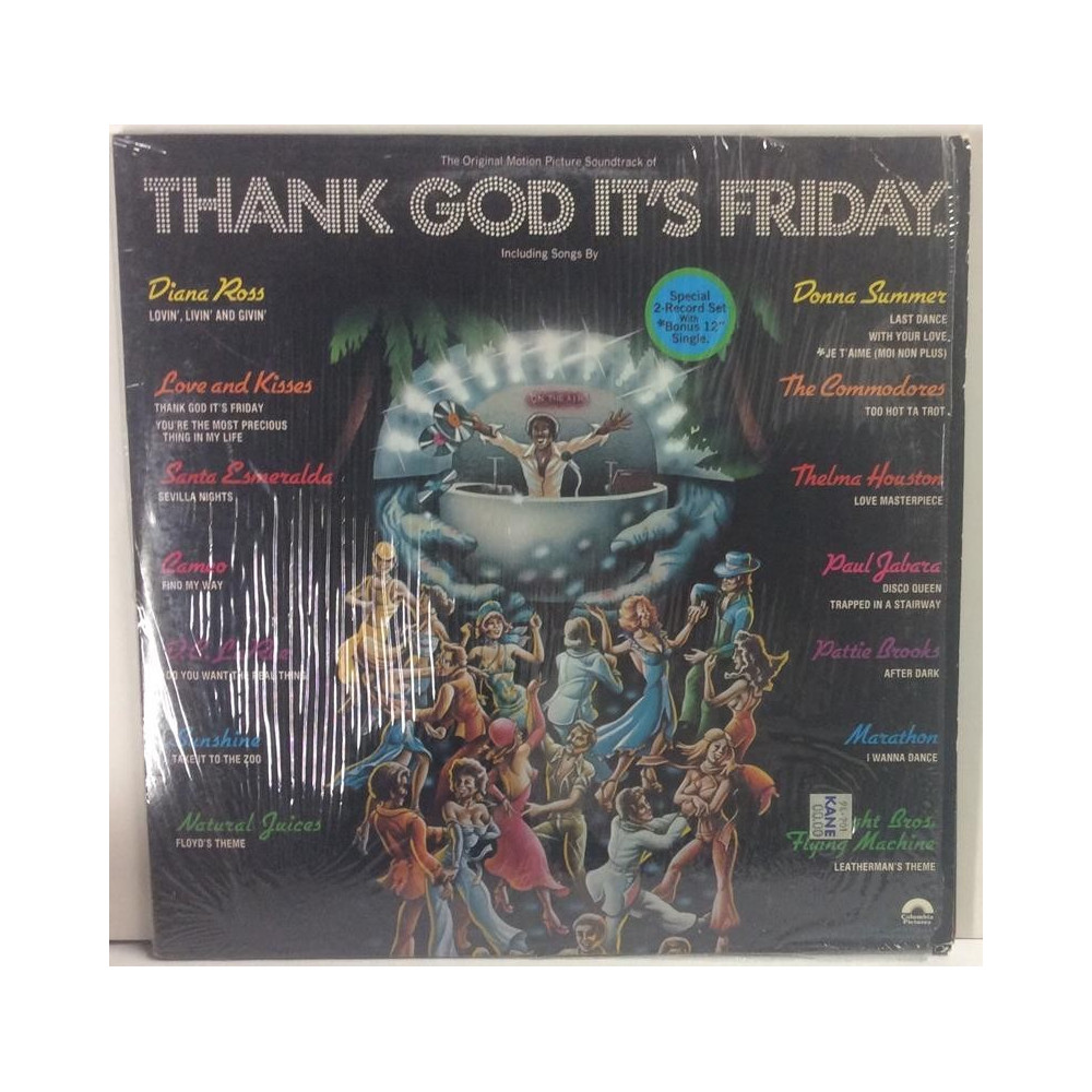 Soundtrack :  Thank God It’s Friday 3LP  1978 FILM CASABLANCA tuotelaji: KLP
