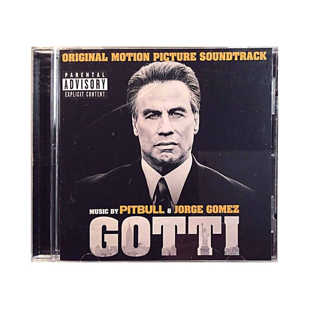 Pitbull & Jorge Gomez Soundtrack: Gotti kansivihko EX CD:n kunto EX Käytetty CD