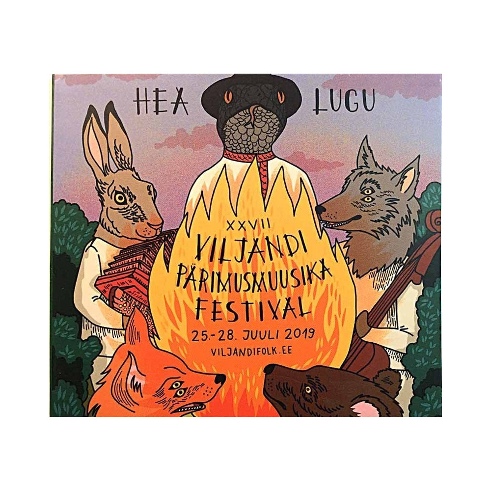 Hea Lugu Viljandin Perinnemusiikin Festivaali  2019  Pärimusmuusika festival XXXII Used CD