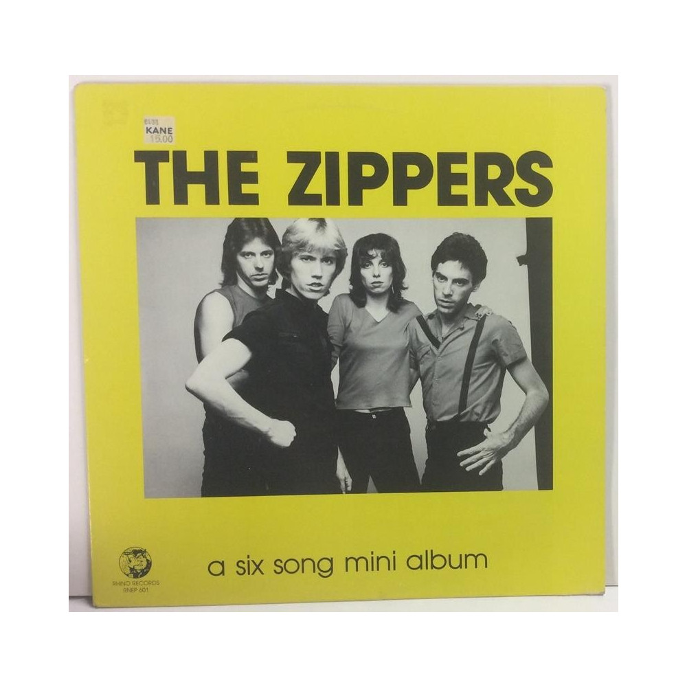 Zippers :  Six Song Mini Album  1981 80L RHINO tuotelaji: KLP