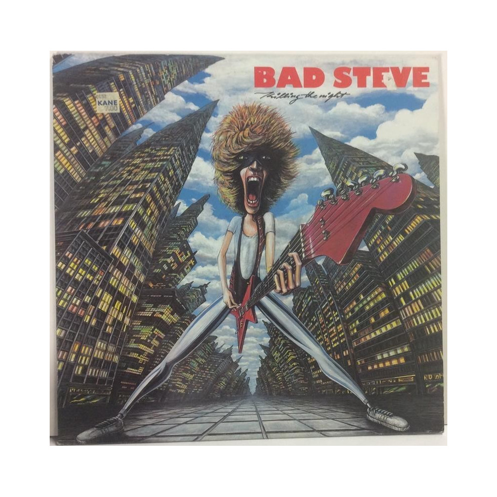 Bad Steve :  Killing The Night  1985 HEAVY MAUSOLEUM  kansi  EX- levy  EX