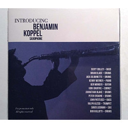 Koppel Benjamin, saxophone 2010’s  Introducing pahvikantinen promo albumi CD