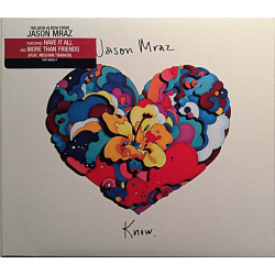Mraz Jason: Know. kansivihko EX CD:n kunto EX CD