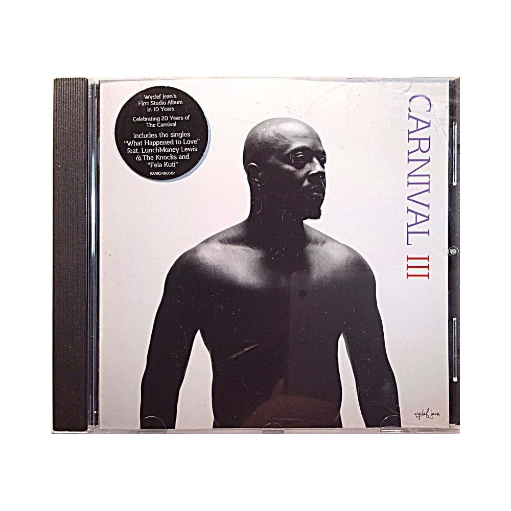 Wyclef Jean 2017 88985460582 Carnival III:The Fall And Rise Of A Refugee CD