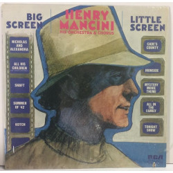 Mancini Henry :  Big Screen - Little Screen   1972 70L RCA  kansi  EX levy  EX