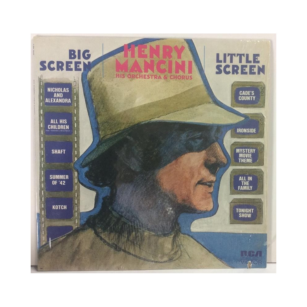 Mancini Henry :  Big Screen - Little Screen   1972 70L RCA tuotelaji: KLP