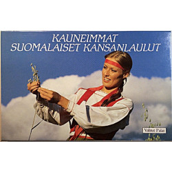 Eri Esittäjiä 1983 V 82021 Kauneimmat Suomalaiset Kansanlaulut 4 kasettia c musikkassett