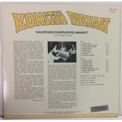 Kaustisen Purppuripelimannit :  Konstan Parhaat Osa.1  1970 SF 70L RCA tuotelaji: KLP