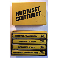 Eri Esittäjiä 1980’s VPC 9635 Kultaiset Soittimet 4 kasettia cassette