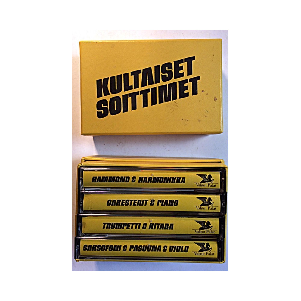 Eri Esittäjiä 1980’s VPC 9635 Kultaiset Soittimet 4 kasettia c musikkassett