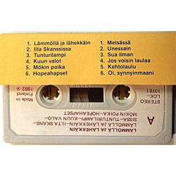 Heinivaho Matti, Pekka Himanka ym. 1982 LCK-107E1 Lämmöllä ja lähekkäin cassette