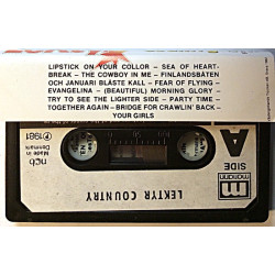 Various Artists : Lektyr Country - käytetty kasetti