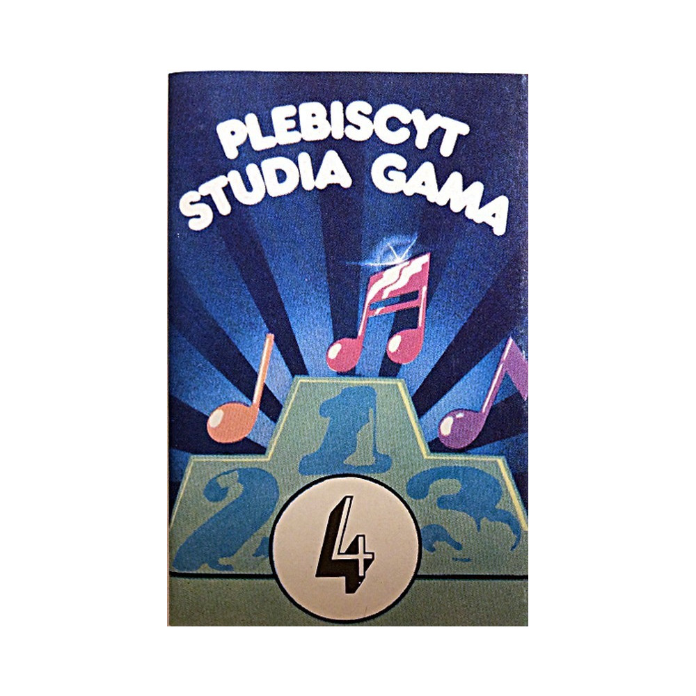 Various Artists 1978 NK-533 Plebiscyt "Studia Gama" - 4 c musikkassett