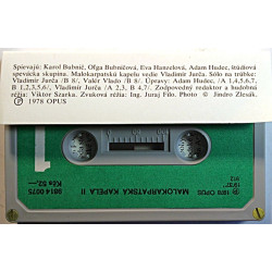 Malokarpatska Kapela 1978 9814 0075 2 cassette