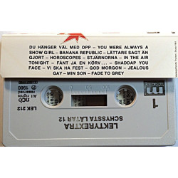 Various artists : Lektyr Schyssta låtar 11 - käytetty kasetti