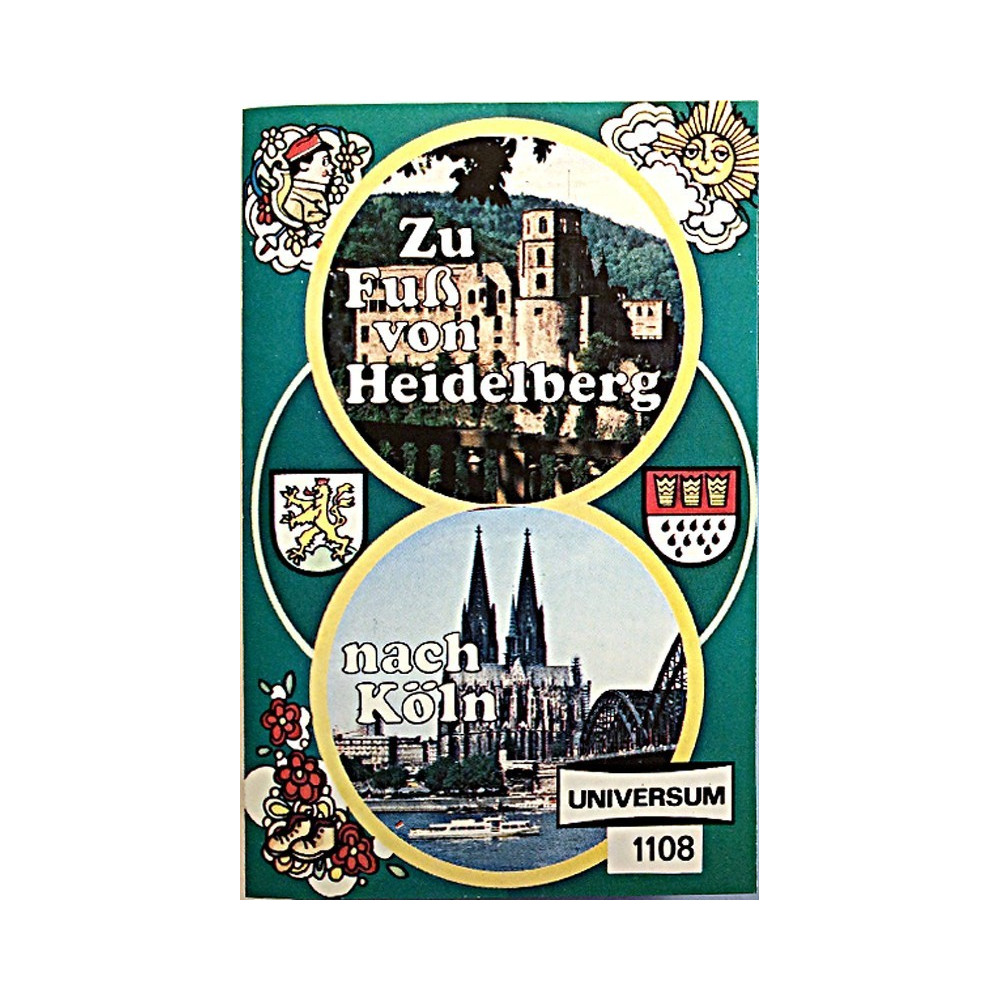 Joku artisti 1970’s 1108 Zu fuss von Heidelberg nach Köln cassette