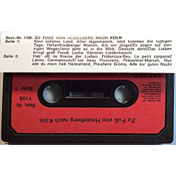 Joku artisti 1970’s 1108 Zu fuss von Heidelberg nach Köln cassette