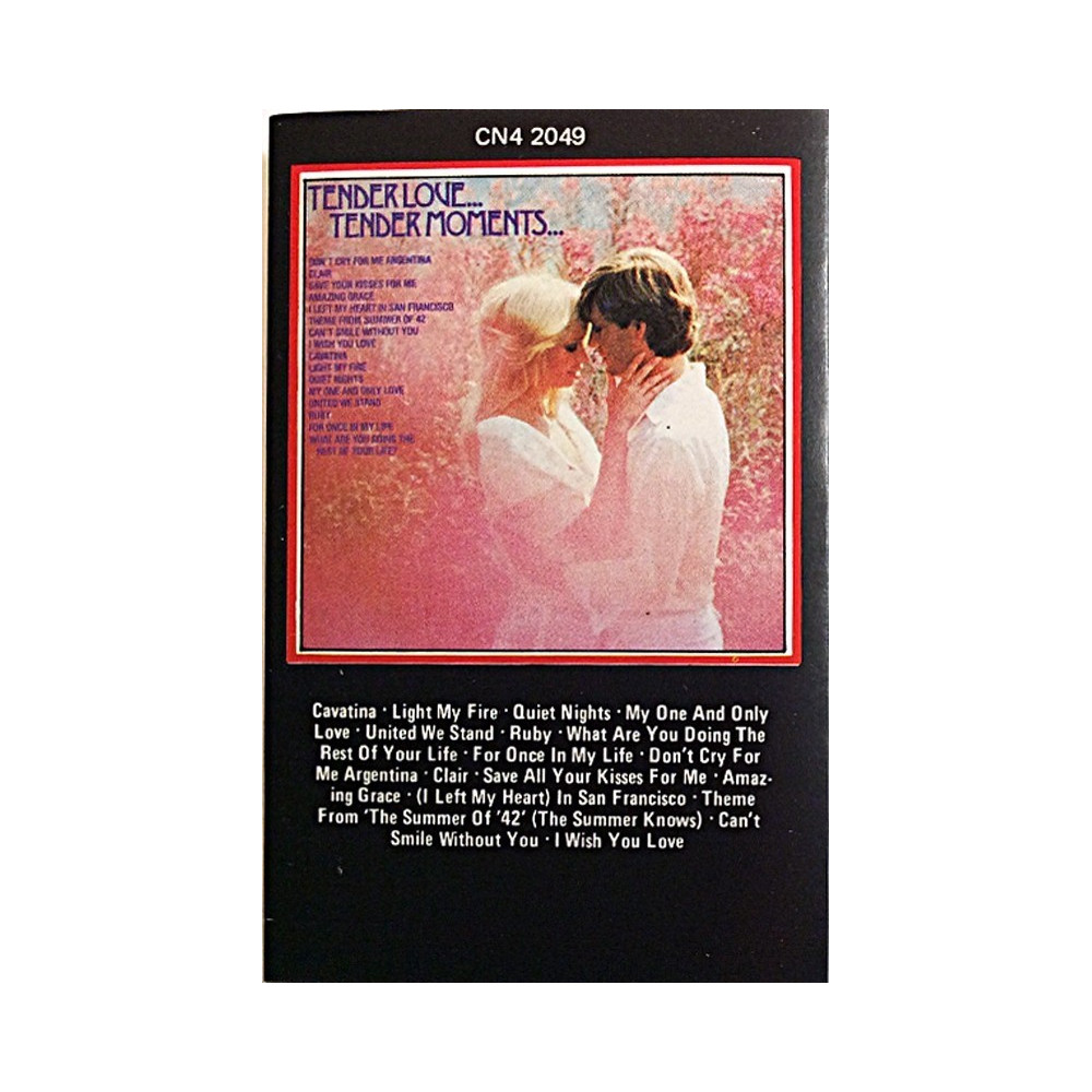 Various artists : Tender Love...Tender Moments - käytetty kasetti