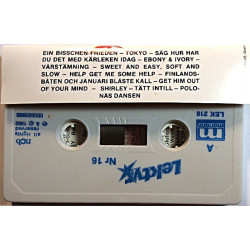 Various Artists : Lektyr Schyssta låtar 16 - käytetty kasetti