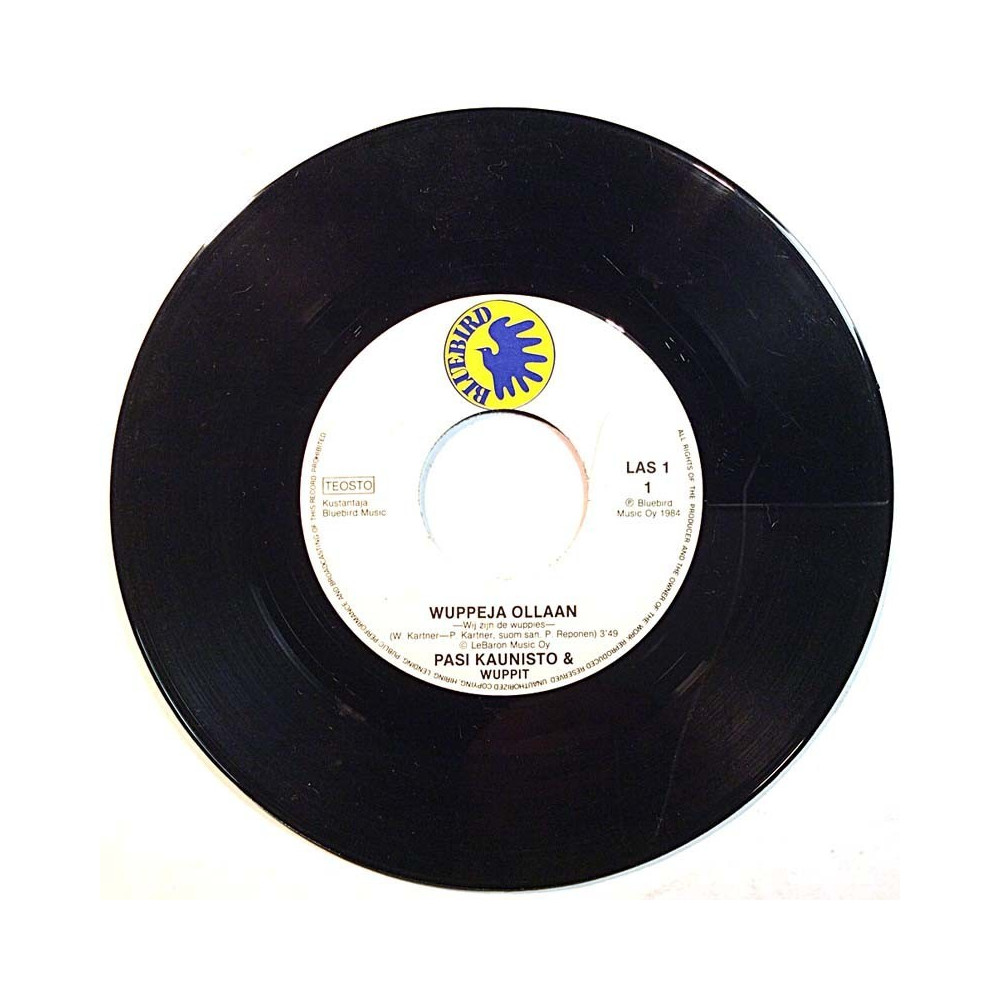 Kaunisto Pasi & Wuppit 1984 LAS 1 Wuppi-Ai-Jei/Wuppeja Ollaan second hand single