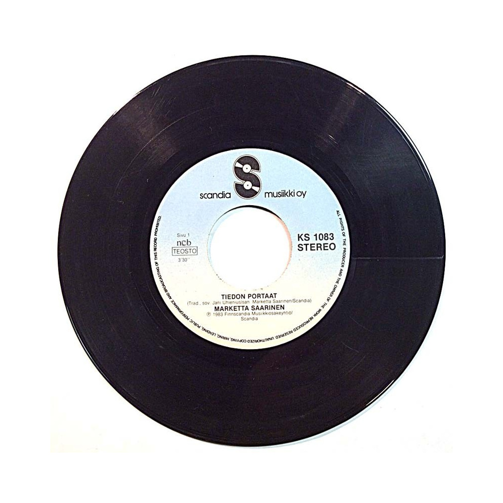 Saarinen Marketta 1983 KS 1083 Tiedon portaat / Maruzzella second hand single