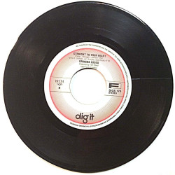 Gringos Locos 1989 DIGS 179 Living On Borrowed Time / Straight To Your Heart second hand single