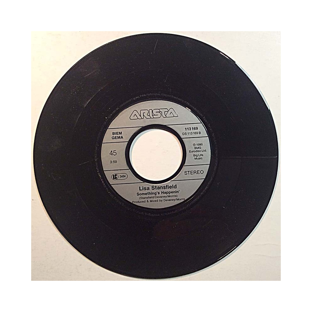Stansfield Lisa 1990 113 169 What Did I Do To You? / Something's Happenin' second hand single