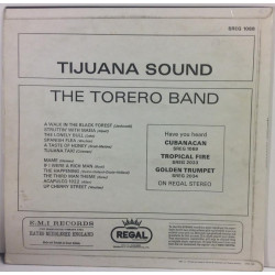 Torero Band :  Tijuana Sound  1968 60L REGAL tuotelaji: KLP